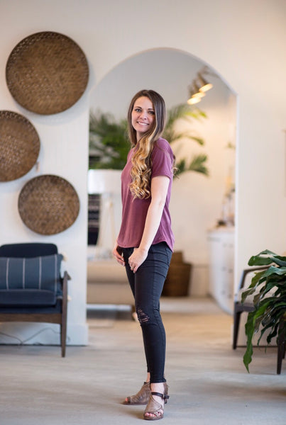 Scout T-Shirt- Berry