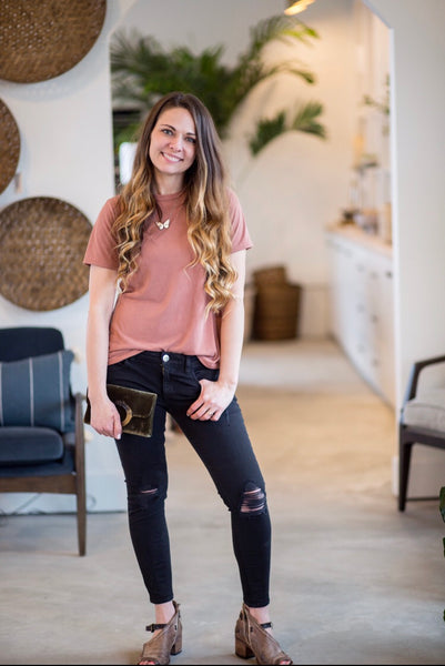 Scout T-Shirt- Cinnamon