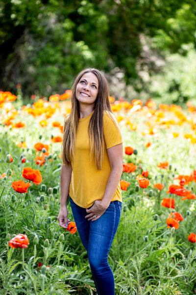 Scout T-Shirt- Marigold