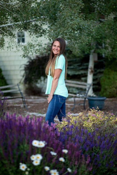 Scout T-Shirt- Brushed Mint