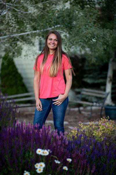 Scout T-Shirt- Brushed Coral
