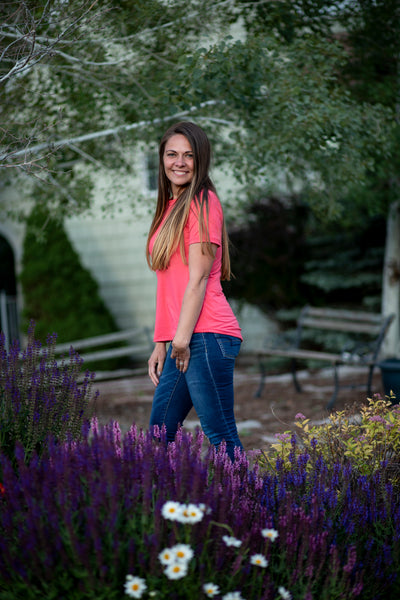 Scout T-Shirt- Brushed Coral