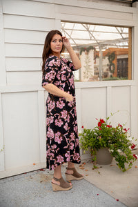 Jessi Dress Painted Peony