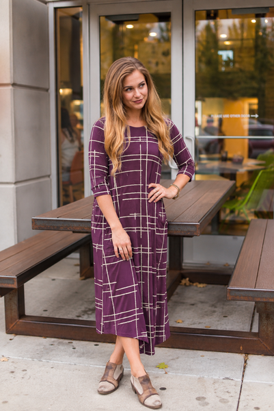 Jessi Dress Urban Plum