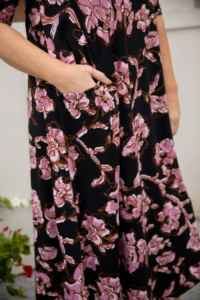 Jessi Dress Painted Peony