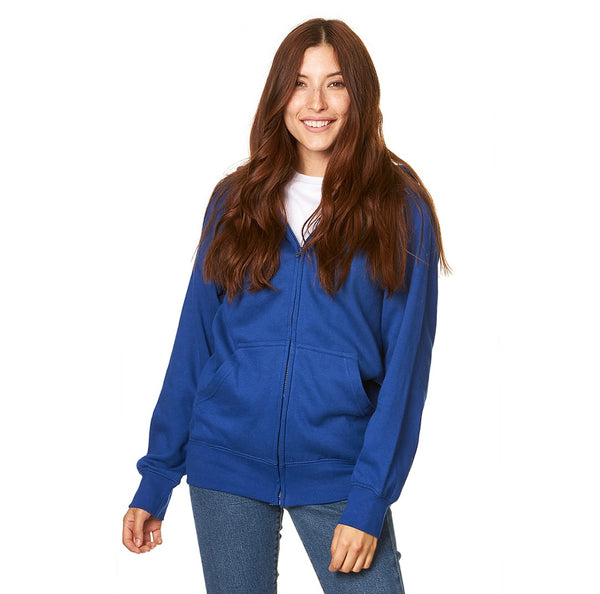 Holly Hoodie - Comfort Zip Royal