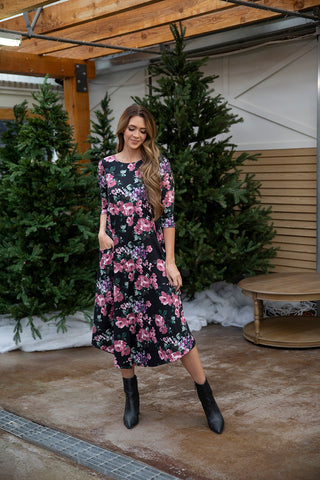 Jessi Dress Graceful Rose