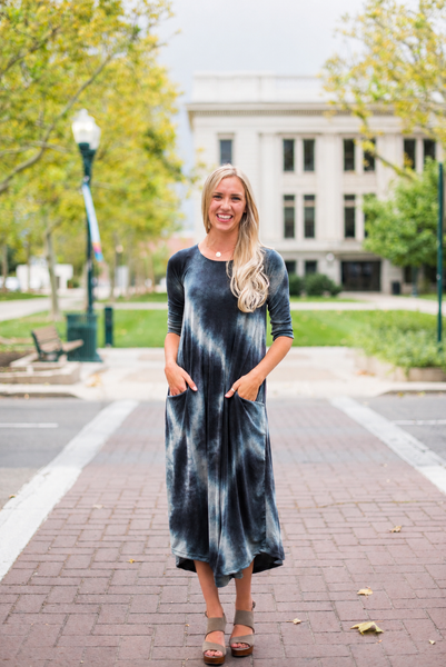 Jessi Dress After Dark Tie Dye