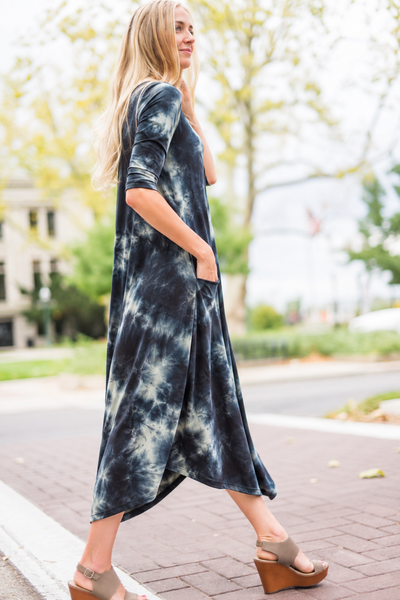 Jessi Dress After Dark Tie Dye