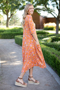Jessi Dress Spice Floral