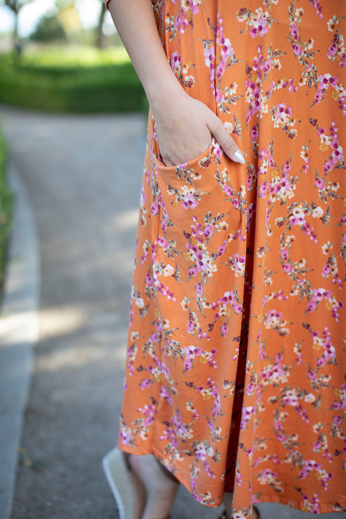 Jessi Dress Spice Floral