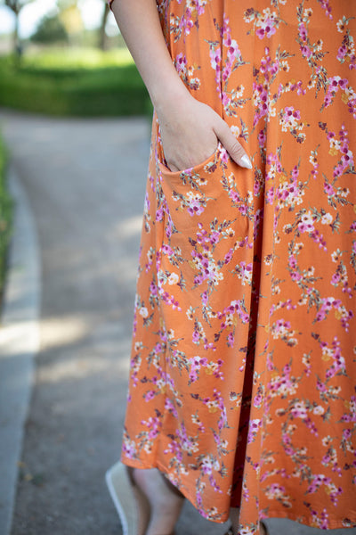 Jessi Dress Spice Floral