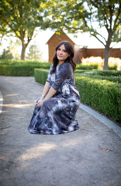 Jessi Dress Stormy Tie Dye
