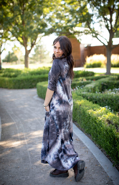 Jessi Dress Stormy Tie Dye