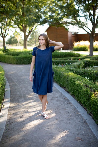 Mini April Navy