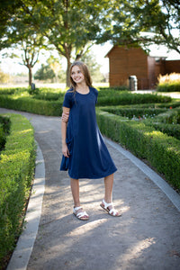 Mini April Navy