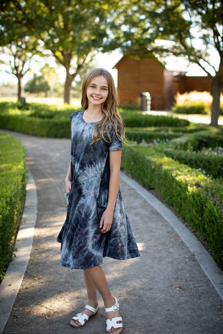 Mini April Stormy Tie Dye