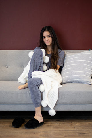 Jodi Navy Heather