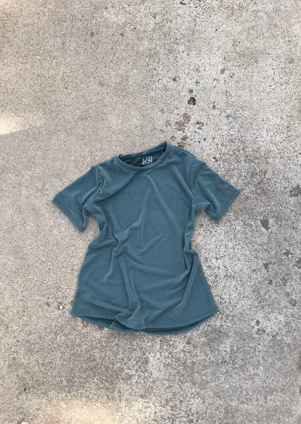 Scout T-Shirt- Muted Peacock